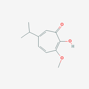 2,4,6-Cycloheptatrien-1-one, 2-hydroxy-7-methoxy-4-(1-methylethyl)-