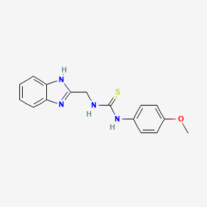 N-[(1H-Benzimidazol-2-yl)methyl]-N'-(4-methoxyphenyl)thiourea