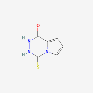 4-sulfanyl-1H,2H-pyrrolo[1,2-d][1,2,4]triazin-1-one