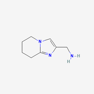 5H,6H,7H,8H-imidazo[1,2-a]pyridin-2-ylmethanamine