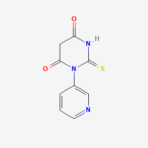 1-(Pyridin-3-yl)-2-sulfanylidene-1,3-diazinane-4,6-dione