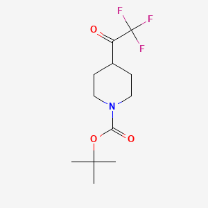 Tert-butyl 4-(2,2,2-trifluoroacetyl)piperidine-1-carboxylate
