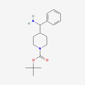 Tert-butyl 4-[amino(phenyl)methyl]piperidine-1-carboxylate