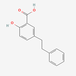 molecular formula C15H14O3 B1440073 2-Hydroxy-5-(2-phenylethyl)benzoic acid CAS No. 92549-33-2