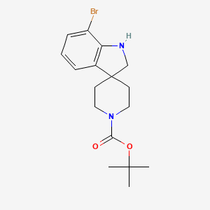 Tert-butyl 7-bromospiro[indoline-3,4'-piperidine]-1'-carboxylate