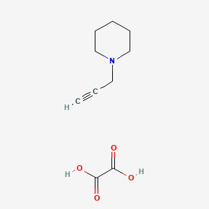 Oxalic acid;1-prop-2-ynylpiperidine