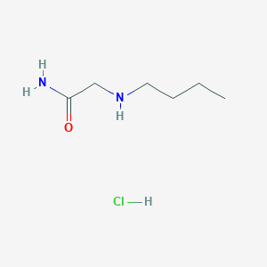molecular formula C6H15ClN2O B1440117 2-(丁氨基)乙酰胺盐酸盐 CAS No. 91400-34-9