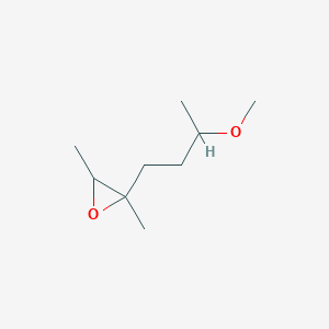 2-(3-Methoxybutyl)-2,3-dimethyloxirane