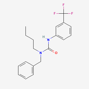 N-Benzyl-N-butyl-N'-[3-(trifluoromethyl)phenyl]urea