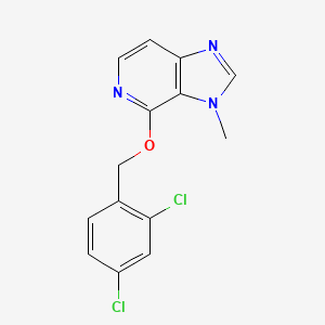 4-[(2,4-Dichlorophenyl)methoxy]-3-methyl-3H-imidazo[4,5-c]pyridine