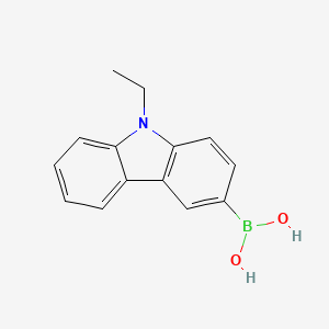 molecular formula C14H14BNO2 B1440120 (9-Ethyl-9H-carbazol-3-yl)boronic acid CAS No. 669072-93-9
