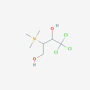 4,4,4-Trichloro-2-(trimethylsilyl)butane-1,3-diol