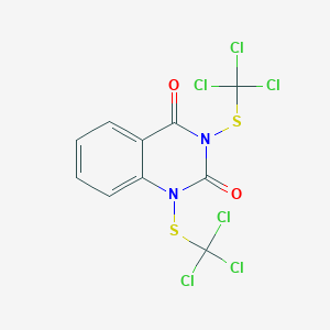 1,3-Bis[(trichloromethyl)sulfanyl]quinazoline-2,4(1H,3H)-dione