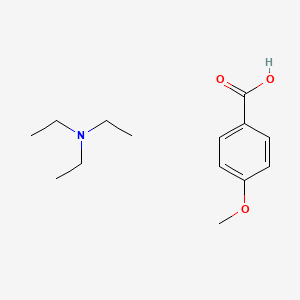 N,N-diethylethanamine;4-methoxybenzoic acid