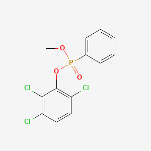 Methyl 2,3,6-trichlorophenyl phenylphosphonate