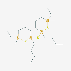 2,2'-Sulfanediylbis(2-butyl-6-ethyl-6-methyl-1,2,6-thiadisilinane)