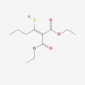 Diethyl (1-sulfanylbutylidene)propanedioate