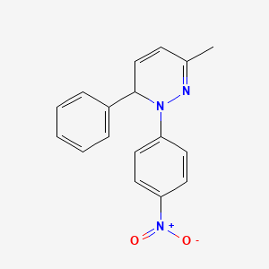 3-Methyl-1-(4-nitrophenyl)-6-phenyl-1,6-dihydropyridazine