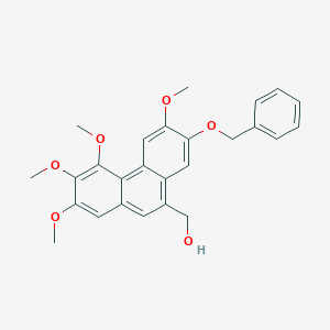 [7-(Benzyloxy)-2,3,4,6-tetramethoxyphenanthren-9-YL]methanol