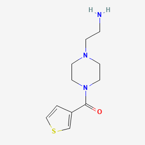 (2-[4-(3-Thienylcarbonyl)piperazin-1-YL]ethyl)amine