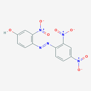 4-[2-(2,4-Dinitrophenyl)hydrazinylidene]-3-nitrocyclohexa-2,5-dien-1-one