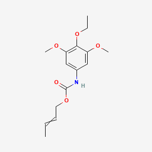 But-2-en-1-yl (4-ethoxy-3,5-dimethoxyphenyl)carbamate