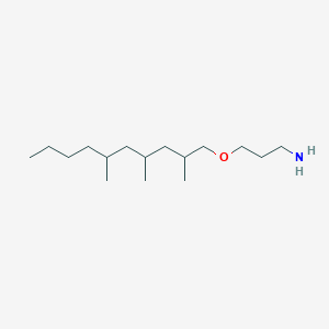 3-[(2,4,6-Trimethyldecyl)oxy]propan-1-amine