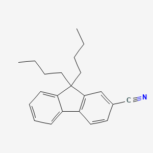 9,9-Dibutyl-9H-fluorene-2-carbonitrile