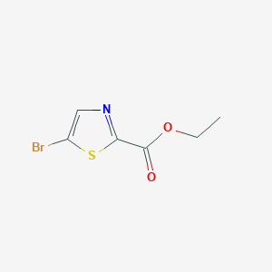 molecular formula C6H6BrNO2S B1440139 Ethyl 5-bromothiazole-2-carboxylate CAS No. 1202237-88-4