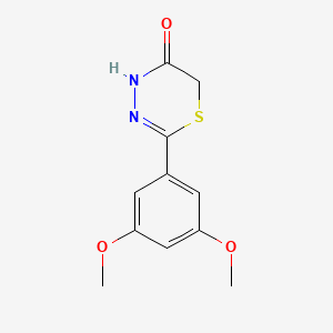 2-(3,5-Dimethoxyphenyl)-4H-1,3,4-thiadiazin-5(6H)-one