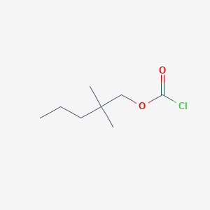 2,2-Dimethylpentyl carbonochloridate