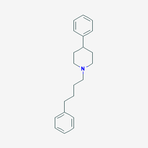 molecular formula C21H27N B144020 4-苯基-1-(4-苯基丁基)哌啶 CAS No. 136534-70-8