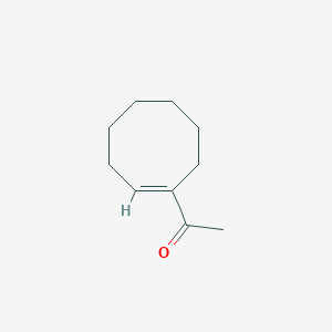 B144022 Ethanone, 1-(1-cycloocten-1-yl)- CAS No. 127649-04-1