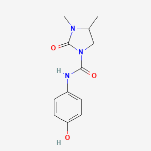 N-(4-Hydroxyphenyl)-3,4-dimethyl-2-oxoimidazolidine-1-carboxamide