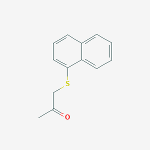 1-[(Naphthalen-1-yl)sulfanyl]propan-2-one