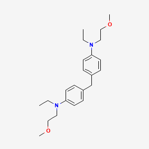 4,4'-Methylenebis[N-ethyl-N-(2-methoxyethyl)aniline]