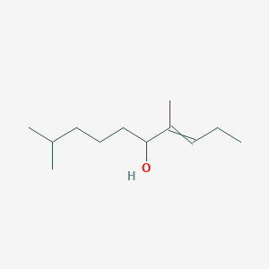 molecular formula C12H24O B14402898 4,9-Dimethyldec-3-EN-5-OL CAS No. 88262-10-6