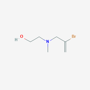 B14402907 2-[2-Bromoprop-2-enyl(methyl)amino]ethanol CAS No. 89583-05-1