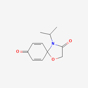 4-(Propan-2-yl)-1-oxa-4-azaspiro[4.5]deca-6,9-diene-3,8-dione