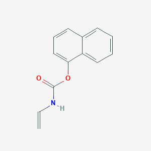 molecular formula C13H11NO2 B14402921 Naphthalen-1-yl ethenylcarbamate CAS No. 88309-46-0