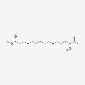 Methyl 14-hydroxy-15-methylhexadec-15-enoate