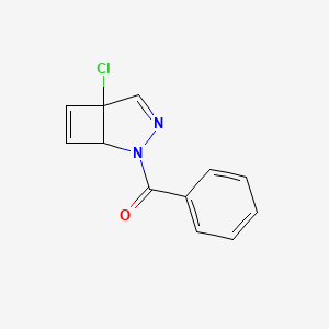 (5-Chloro-2,3-diazabicyclo[3.2.0]hepta-3,6-dien-2-yl)(phenyl)methanone