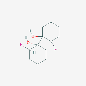 2,2'-Difluoro[1,1'-bi(cyclohexane)]-1,1'-diol