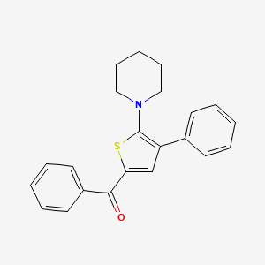 Phenyl[4-phenyl-5-(piperidin-1-yl)thiophen-2-yl]methanone