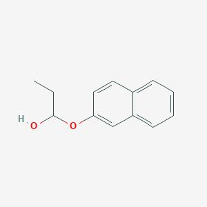 1-[(Naphthalen-2-yl)oxy]propan-1-ol