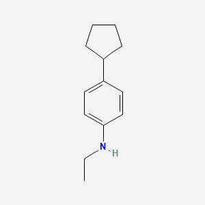 4-Cyclopentyl-N-ethylaniline