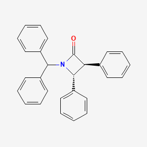 (3S,4R)-1-(Diphenylmethyl)-3,4-diphenylazetidin-2-one