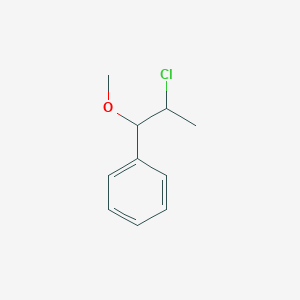 (2-Chloro-1-methoxypropyl)benzene