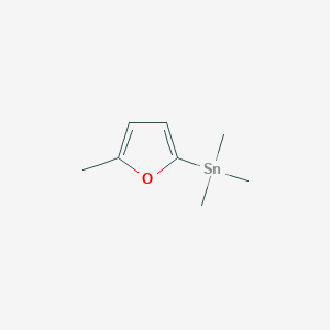 Stannane, trimethyl(5-methyl-2-furanyl)-