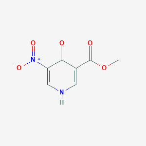 molecular formula C7H6N2O5 B1440347 Methyl 4-hydroxy-5-nitronicotinate CAS No. 1214387-19-5